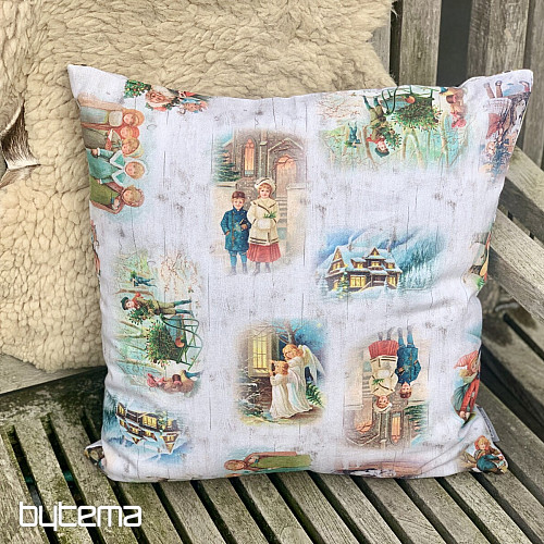 Karácsonyi dekoráció borító GYERMEKEK TÉLEN