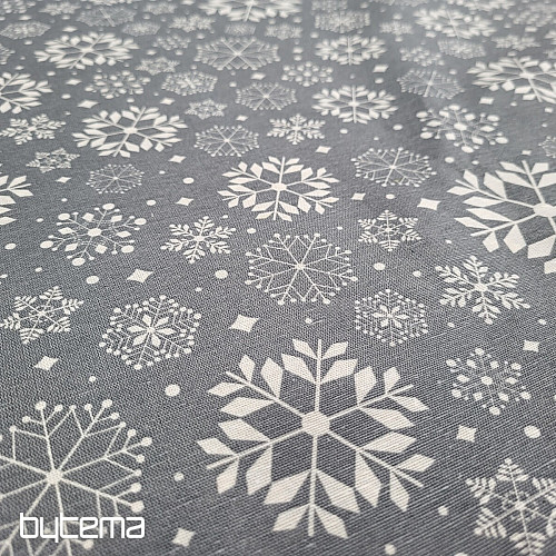 Dekoratív szövet GREY FLAKES