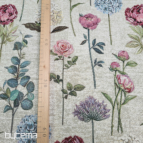 Gobelin szövet FLORES TIME