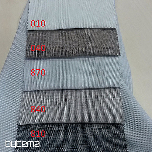 Designer dekoratív szövet GERSTER DIM OUT 77005/840 GRAY BEIGE