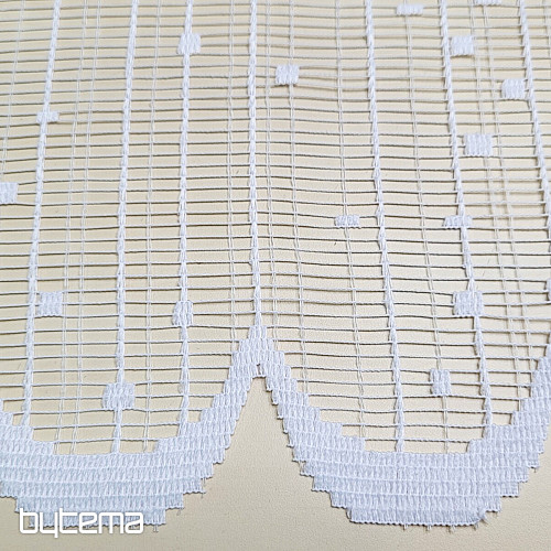 Jacquard függöny V 022 fehér