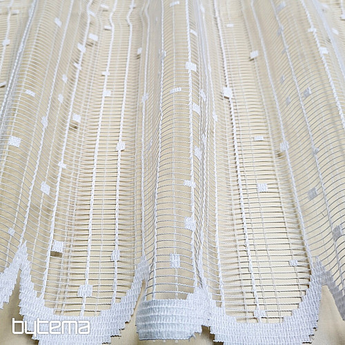Jacquard függöny V 022 fehér