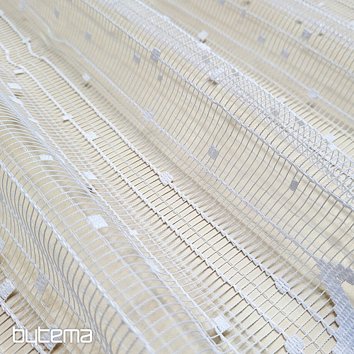 Jacquard függöny V 022 fehér
