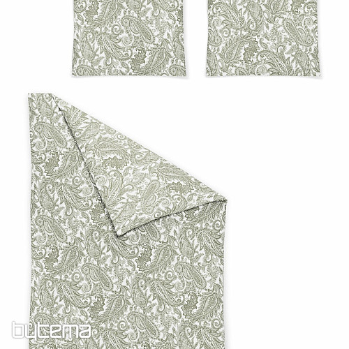 IRISETTE luxus szatén ágynemű FLORENZ 8447-30 GREEN