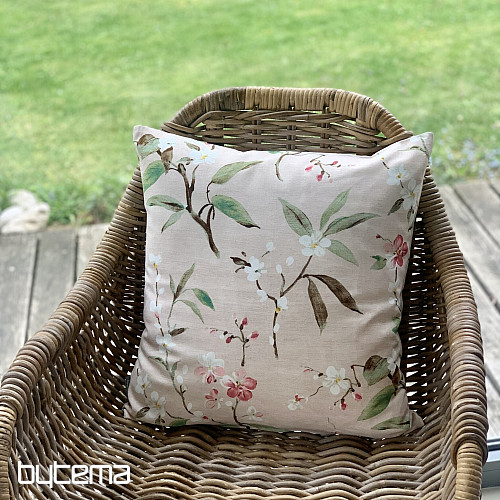 Dekoratív párnahuzat NOA FLOWER rózsaszín