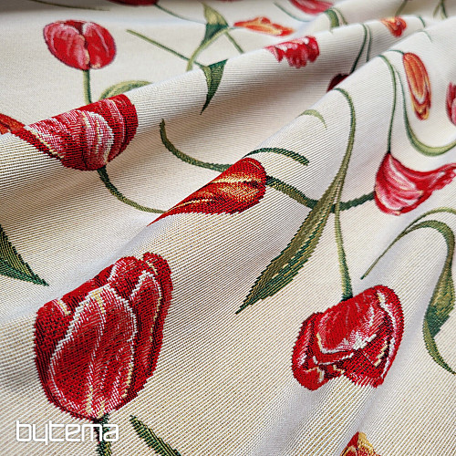 Gobelinszövet TULIPS III nagy mintás