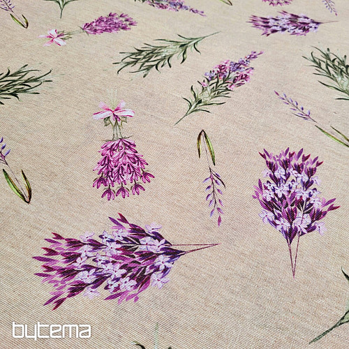 Dekoratív szövet HIPATIA LAVENDER