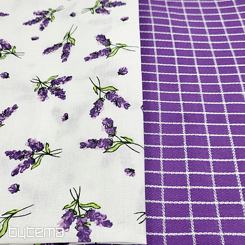 Pamut törölközők LAVENDER KOSTKA