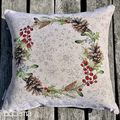 Karácsonyi kárpit borító FENYŐ és FAGY