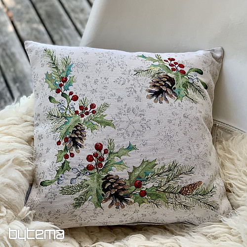 Karácsonyi kárpit borító FENYŐ és FAGY