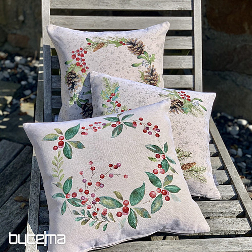 Karácsonyi kárpit borító FENYŐ és FAGY