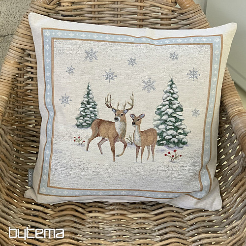 Karácsonyi kárpitborító DEER ROMANCE