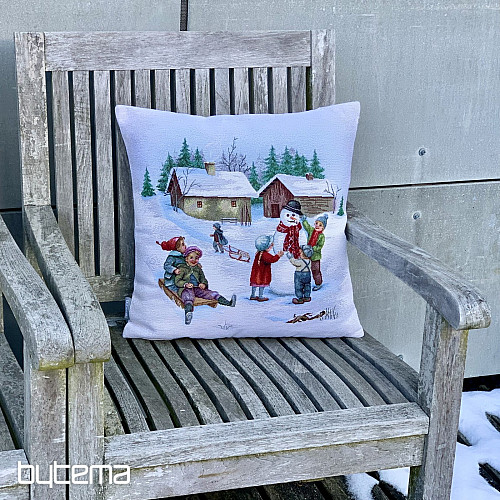 Karácsonyi kárpitborító TÉLI DÉLUTÁN