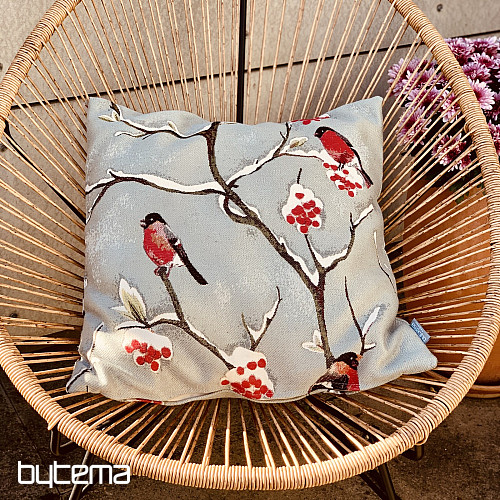 Luxus párna HÍL szürke-kék