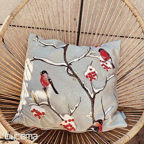 Luxus párna HÍL szürke-kék