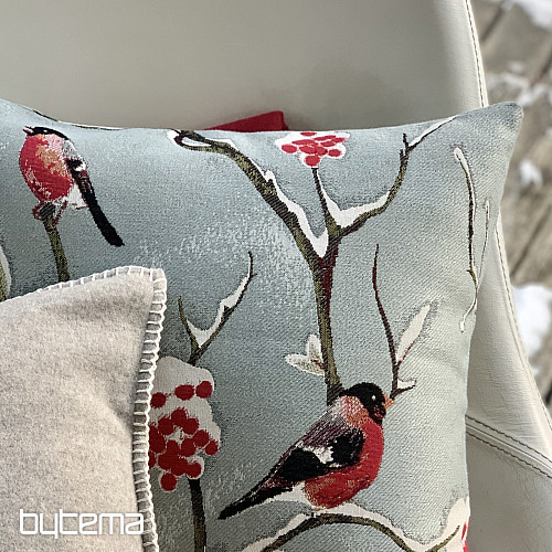 Luxus párna HÍL szürke-kék