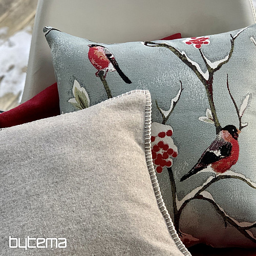 Luxus párna HÍL szürke-kék