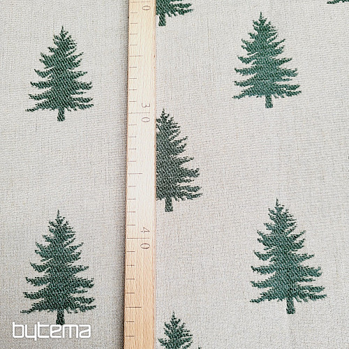 Luxus dekoratív szövet APPIANO ZÖLD