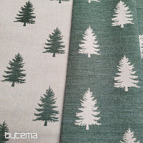 Luxus dekoratív szövet APPIANO ZÖLD