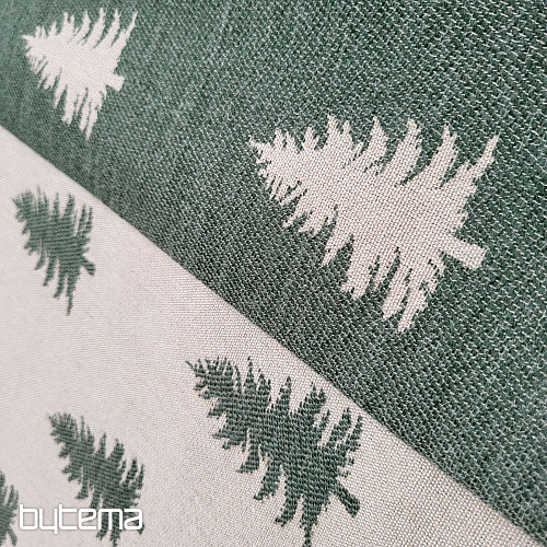 Luxus dekoratív szövet APPIANO ZÖLD