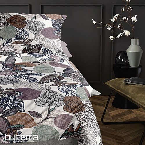 IRISETTE luxus pamut szatén WAVE 8561-90 ŐSZ 2