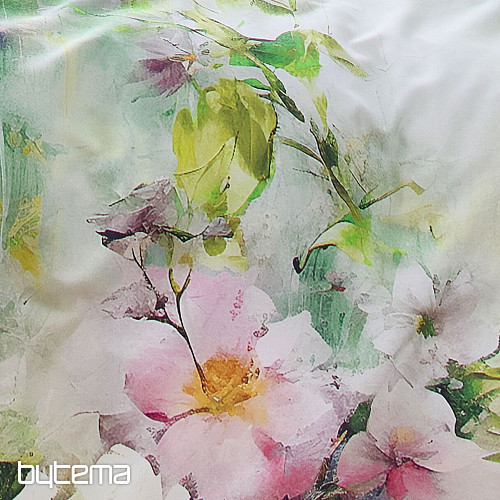 IRISETTE luxus pamut szatén TOKIO 8572-30 MONET