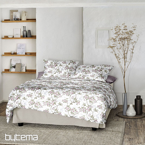 IRISETTE luxus pamut szatén TOKIO 8537-10 WHITE