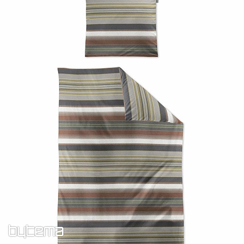 IRISETTE luxus szatén ágynemű TOKIO 8562-11 STRIPES