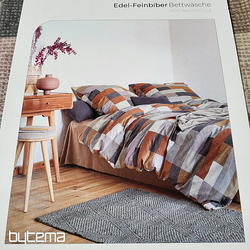 Flanel ágynemű IRISETTE KOALA 8534-50 barna szürke