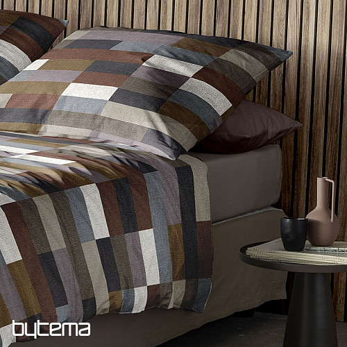 Flanel ágynemű IRISETTE KOALA 8534-50 barna szürke