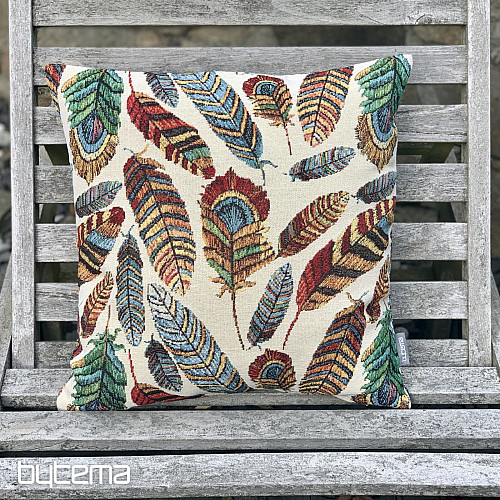 Gobelin párnahuzat FEATHER BEIGE