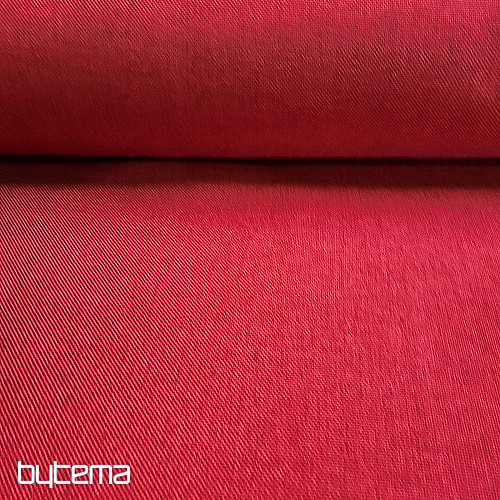 Egyszínű designer dekorszövet ALBA 2/15 PIROS