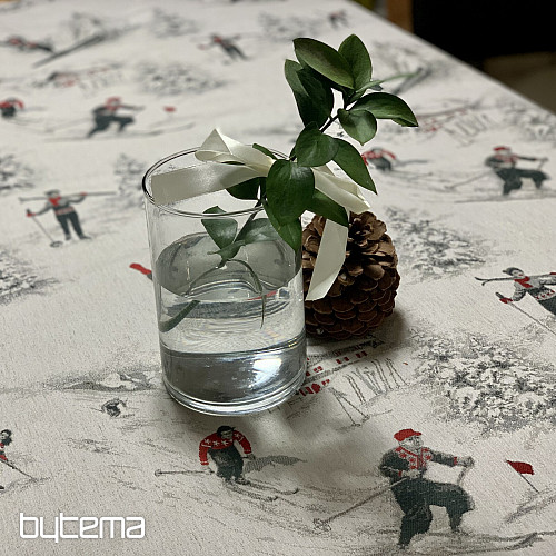 Luxus terítő és sál SKI ALPINE