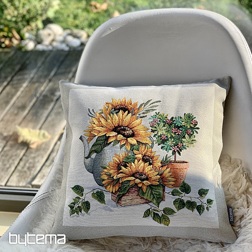 Gobelin párnahuzat NAPRAFORGÓ KERETBEN