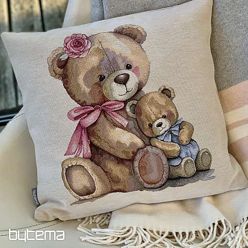 Gobelin párnahuzat MISS BEAR