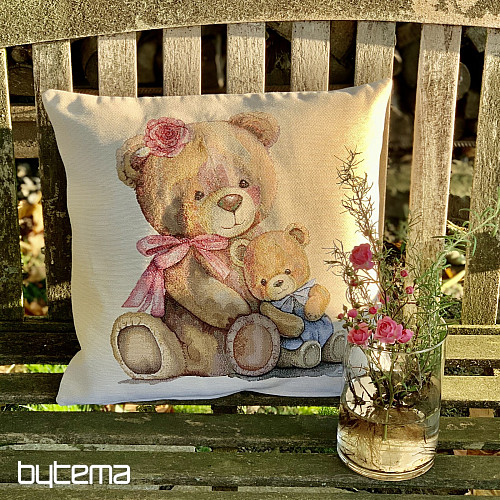 Gobelin párnahuzat MISS BEAR