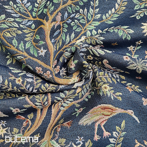 Gobelinszövet WILLIAM MORRIS kék