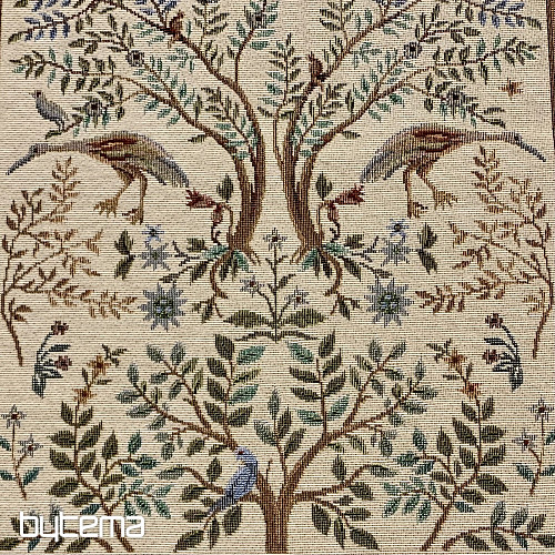 Gobelin terítő és kendő WILLIAM MORRIS bézs