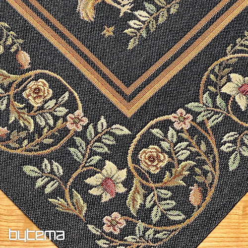 Gobelin terítő és sál WILLIAM MORRIS kék