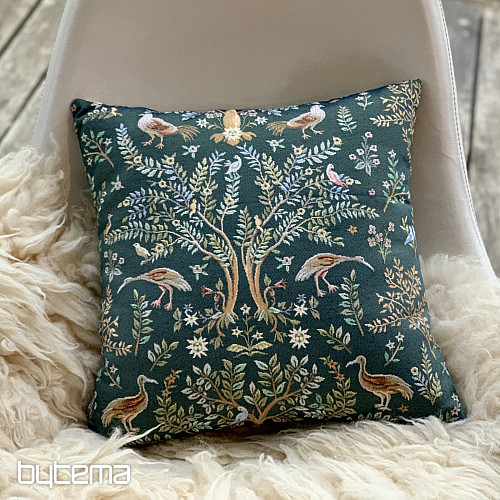 Gobelin párnahuzat WILLIAM MORRIS zöld - az egész