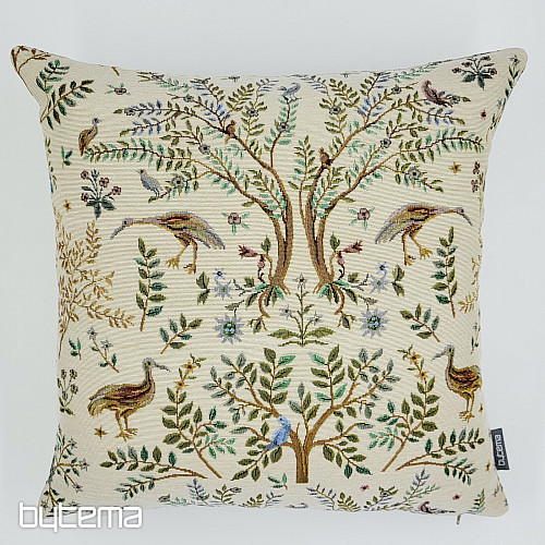 Gobelin párnahuzat WILLIAM MORRIS bézs - teljes felület
