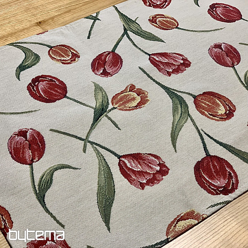 Gobelin terítő és sál TULIPS III nagy mintás