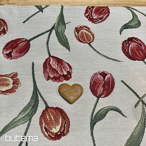 Gobelin terítő és sál TULIPS III nagy mintás