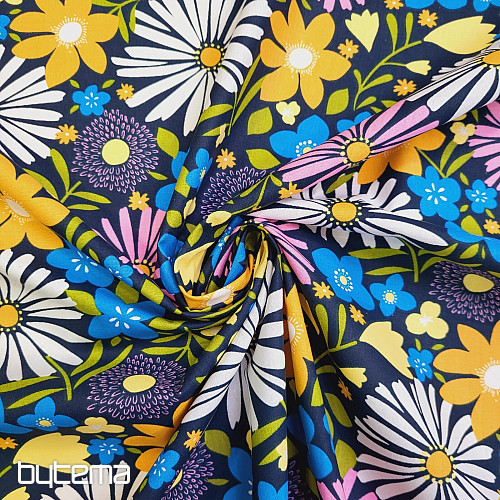 Pamut szövet DAISIES
