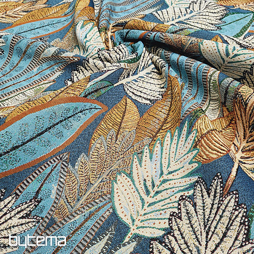 Gobelinszövet SAFIA BLUE