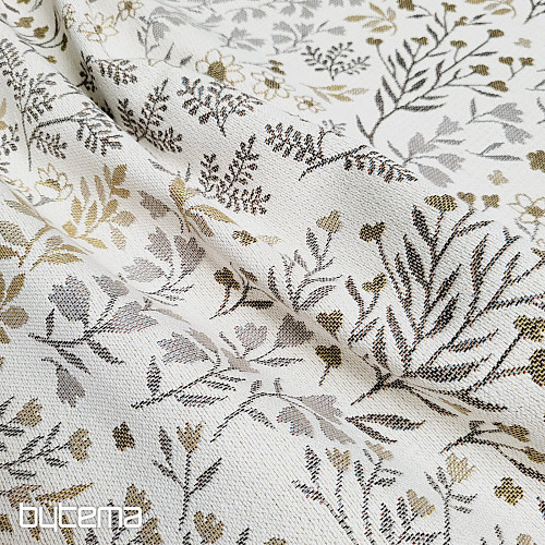 Gobelinszövet GLADIS FLOR bézs