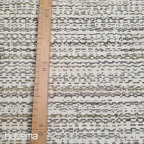Gobelinszövet GLADIS STRIPE bézs
