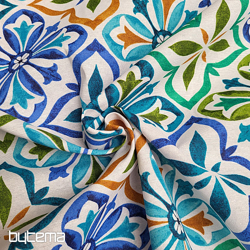 Díszszövet JONELA TURQUOISE