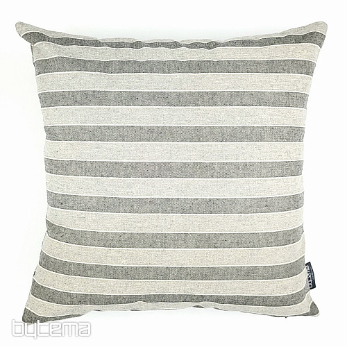 Dekoratív párnahuzat TREBOL STRIPES GREY