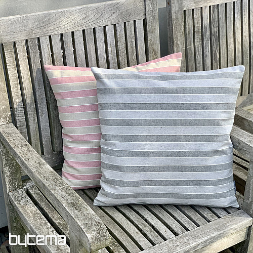 Dekoratív párnahuzat TREBOL STRIPES GREY